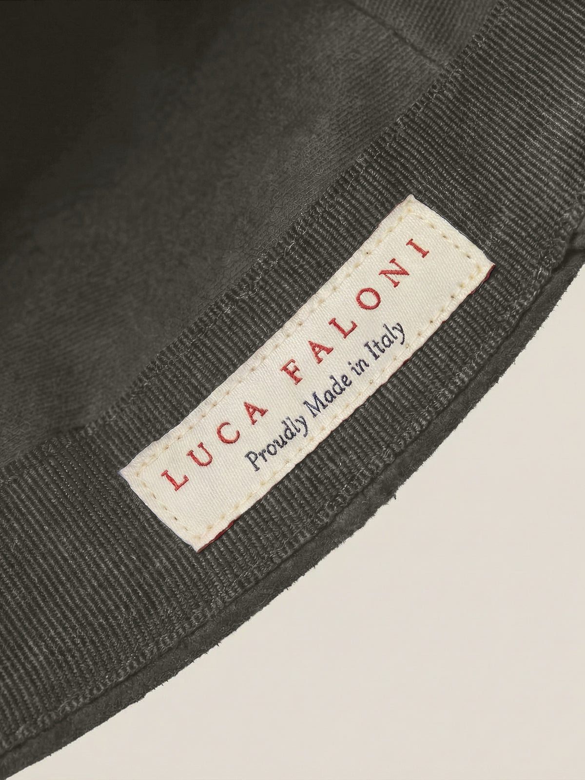 Luca Faloni Suede Leather Baseball Cap - Nocciola Brown - view 2
