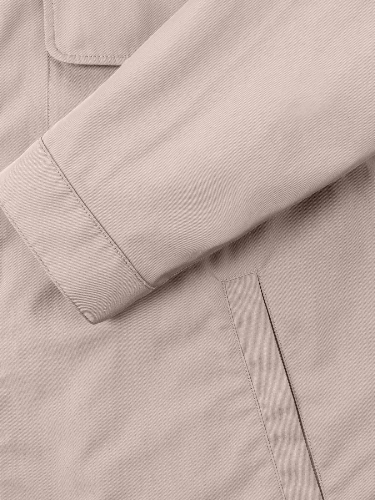 Luca Faloni Technical Fabric Field Jacket - Light Grey - view 5