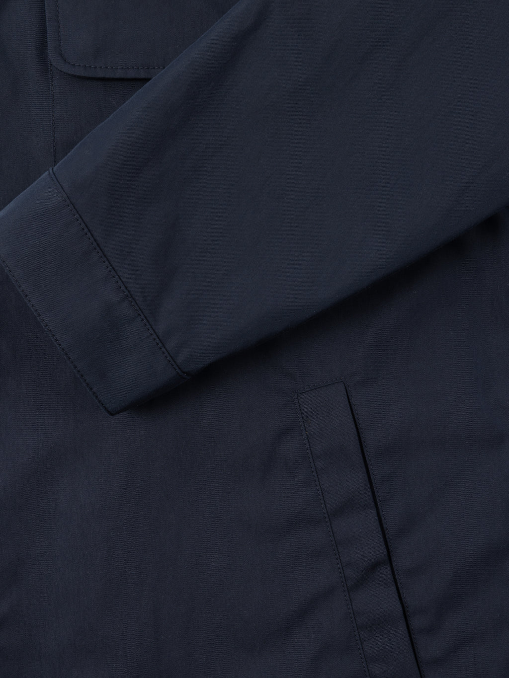 Luca Faloni Technical Fabric Field Jacket - Midnight Blue - view 5
