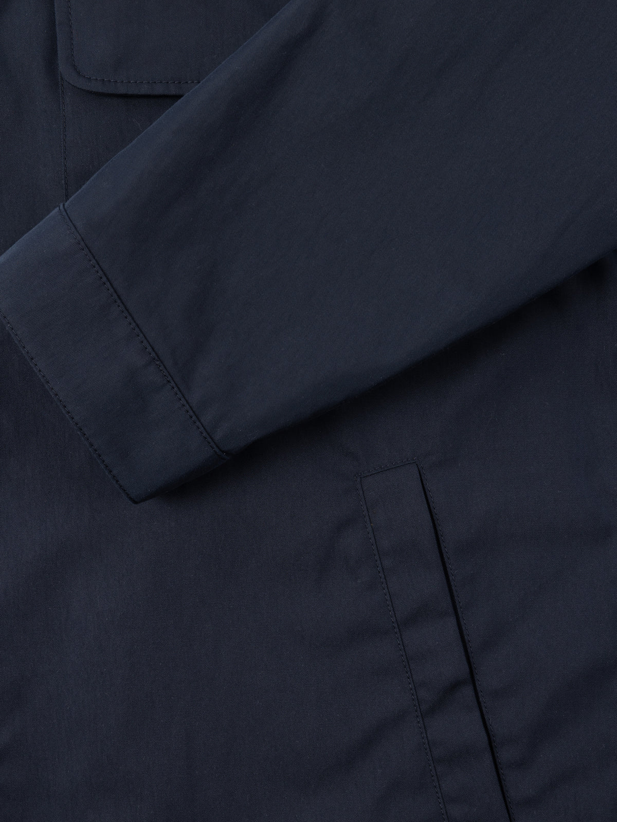 Luca Faloni Technical Fabric Field Jacket - Midnight Blue - view 5