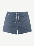 Luca Faloni Technical Fabric Swim Shorts - Navy Blue - view 1