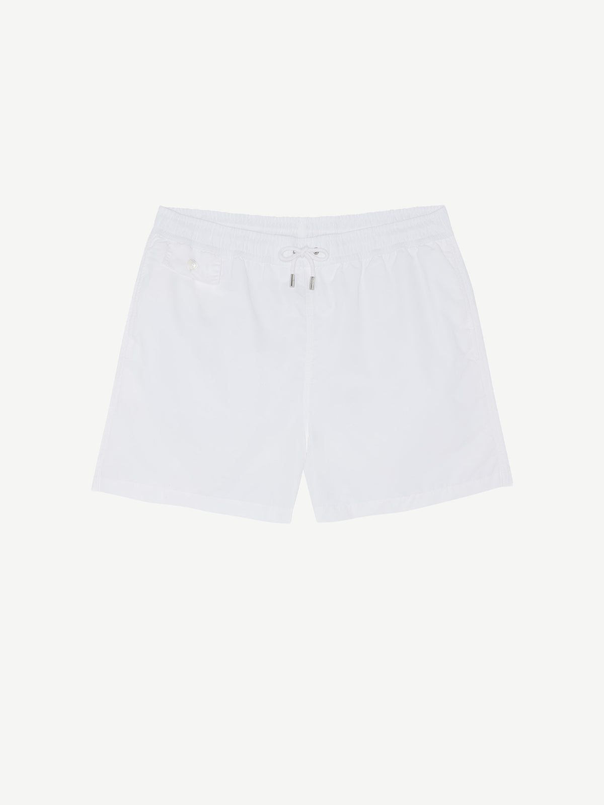 Luca Faloni Technical Fabric Swim Shorts - White - view 6