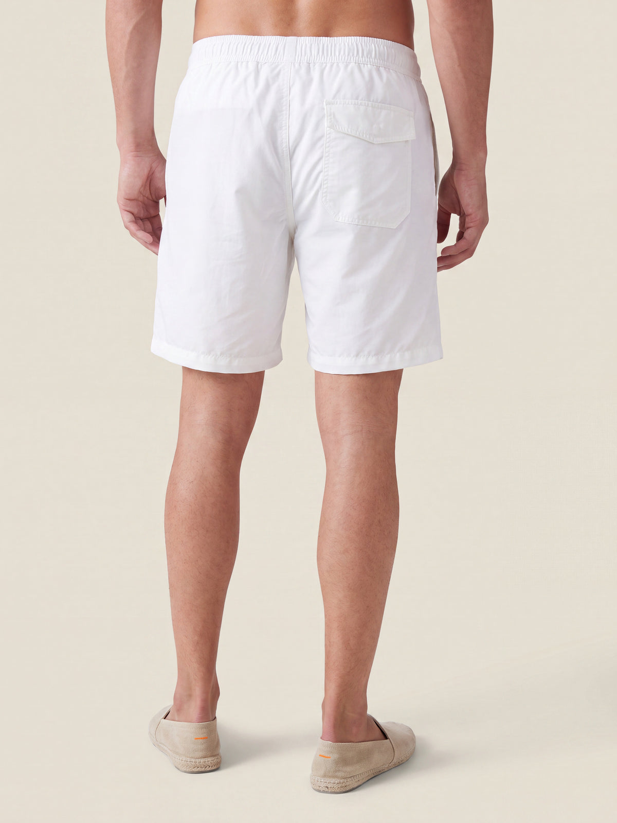 Luca Faloni Technical Fabric Swim Shorts - White - view 4