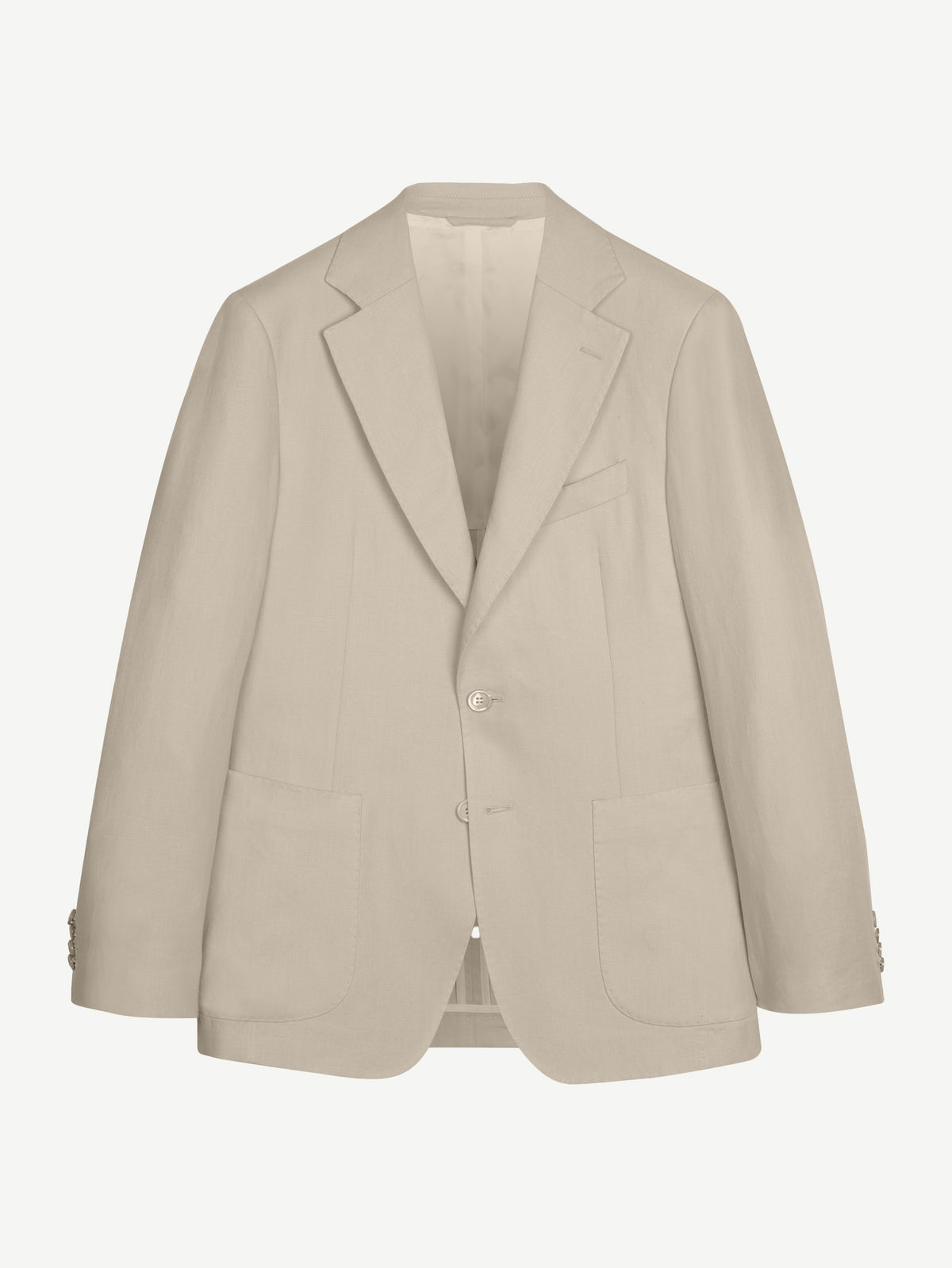 Luca Faloni Linen Blazer - Sand - view 5