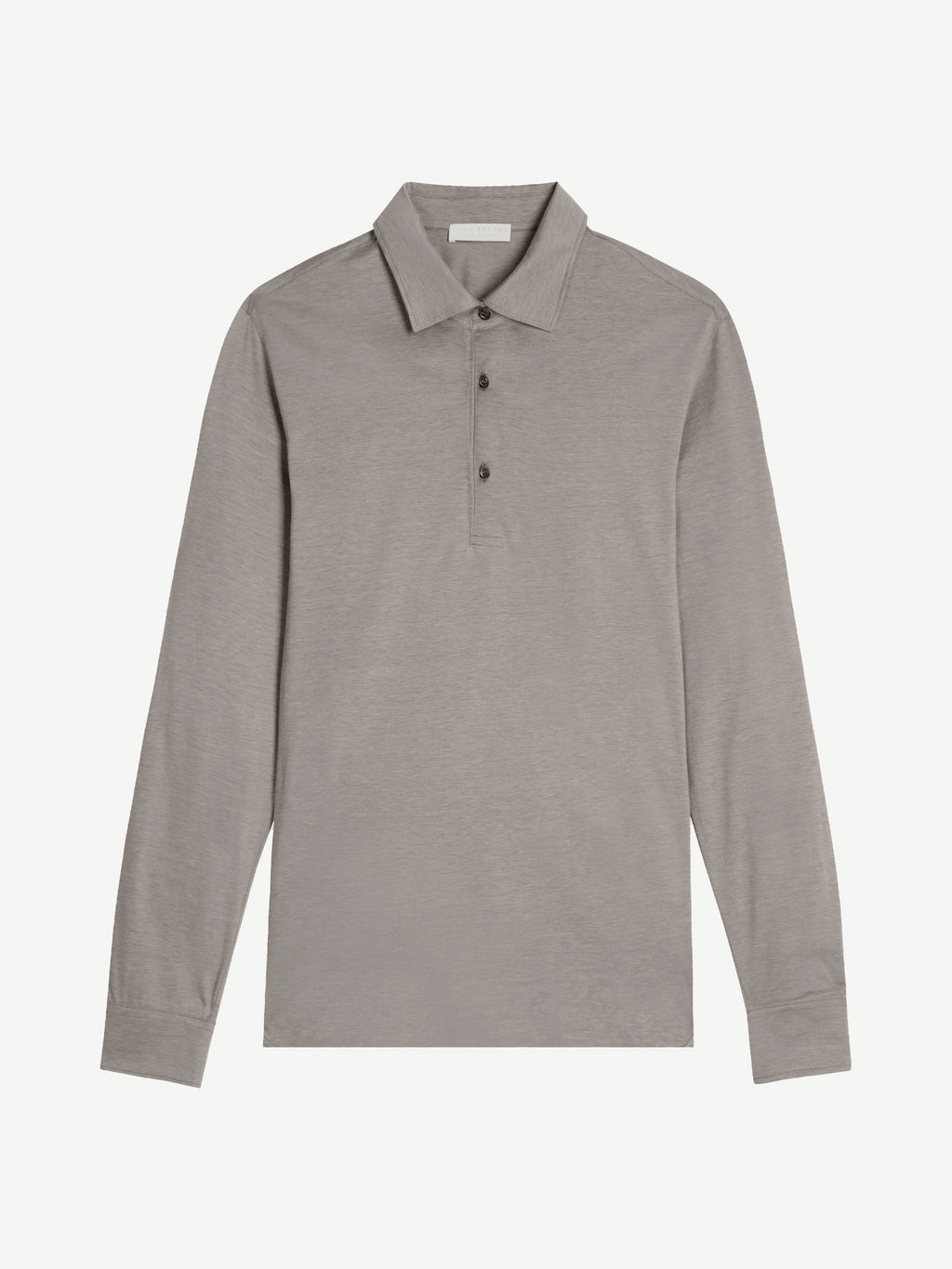 Luca Faloni Silk-Cotton Amalfi Polo Shirt - Nocciola Brown - view 5
