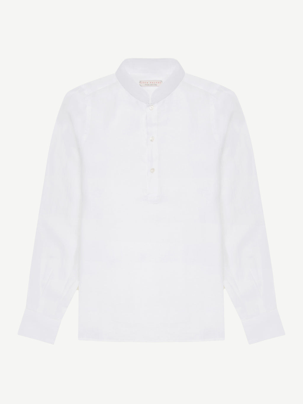 Luca Faloni Linen Forte Shirt - White - view 5