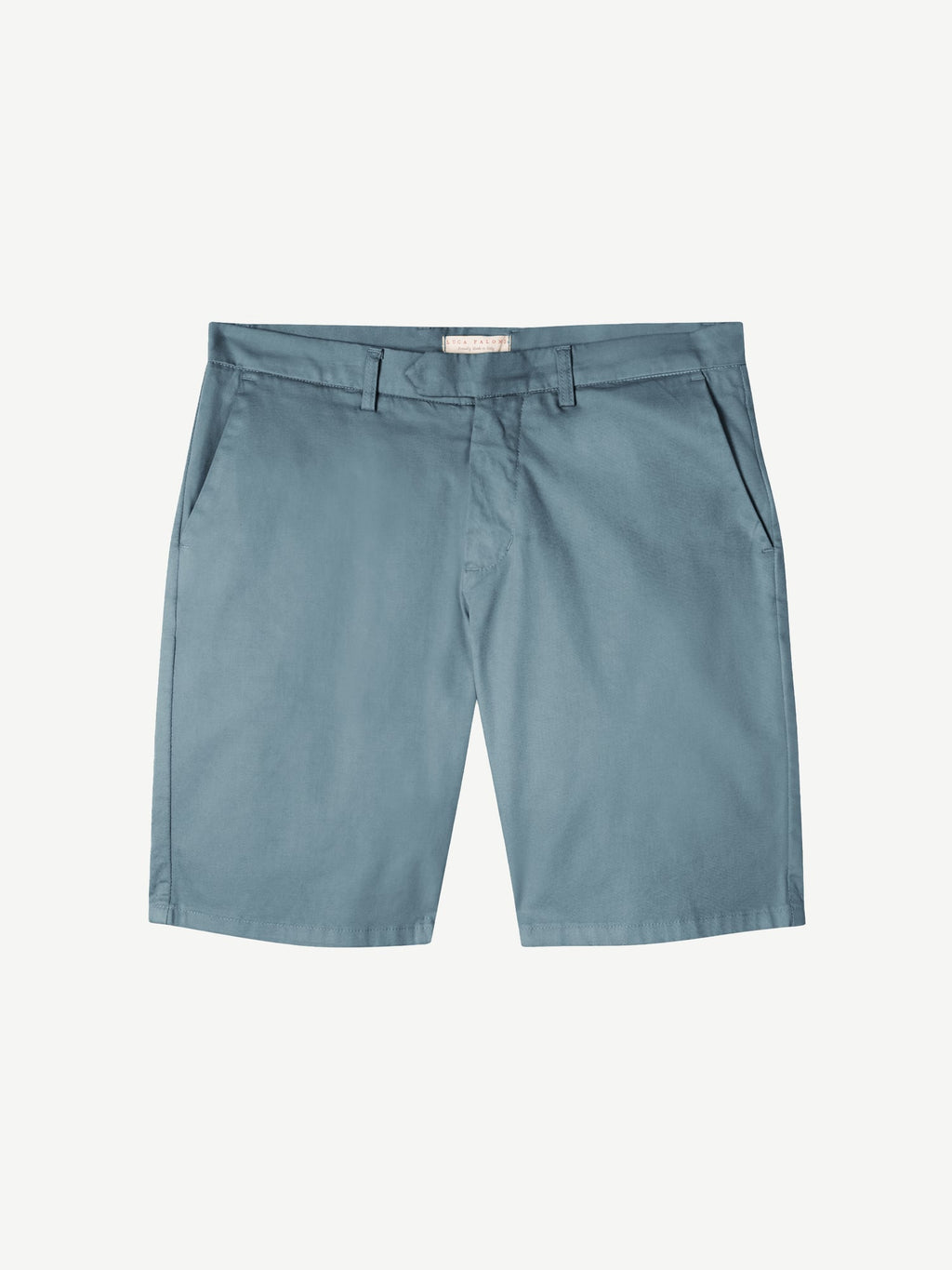 Luca Faloni Cotton Shorts - Light Blue - view 5