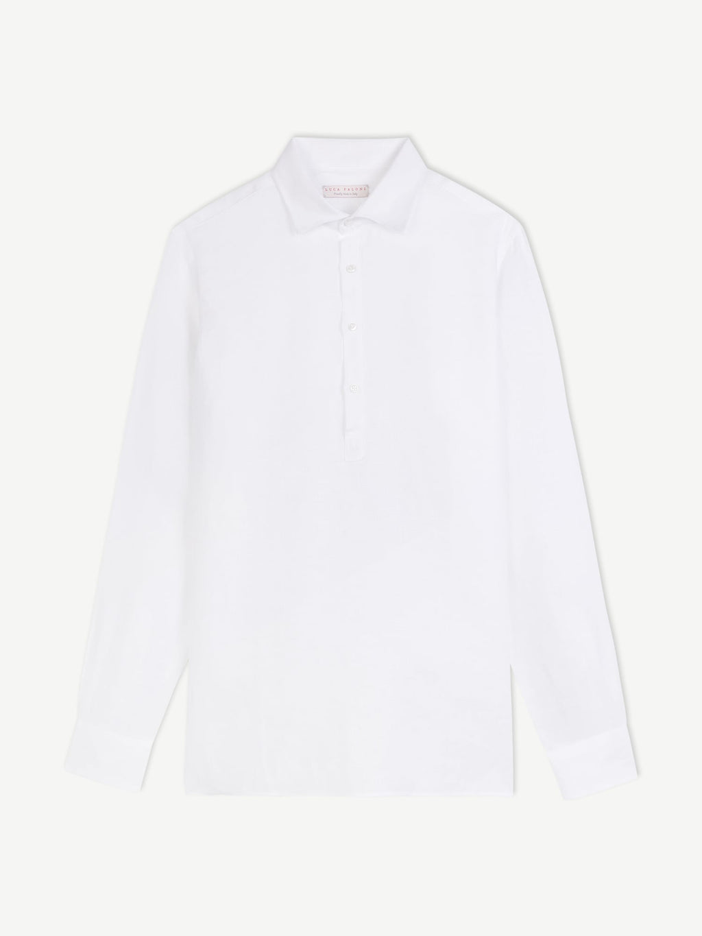 Luca Faloni Linen Ravello Shirt - White - view 5