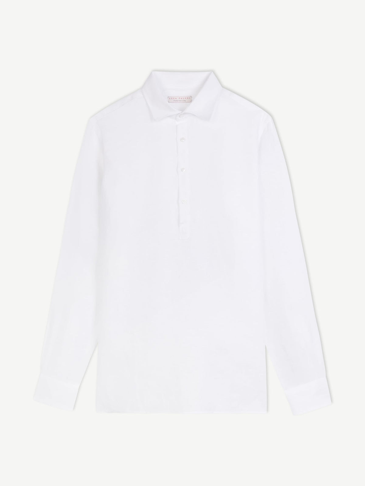 Luca Faloni Linen Ravello Shirt - White - view 5