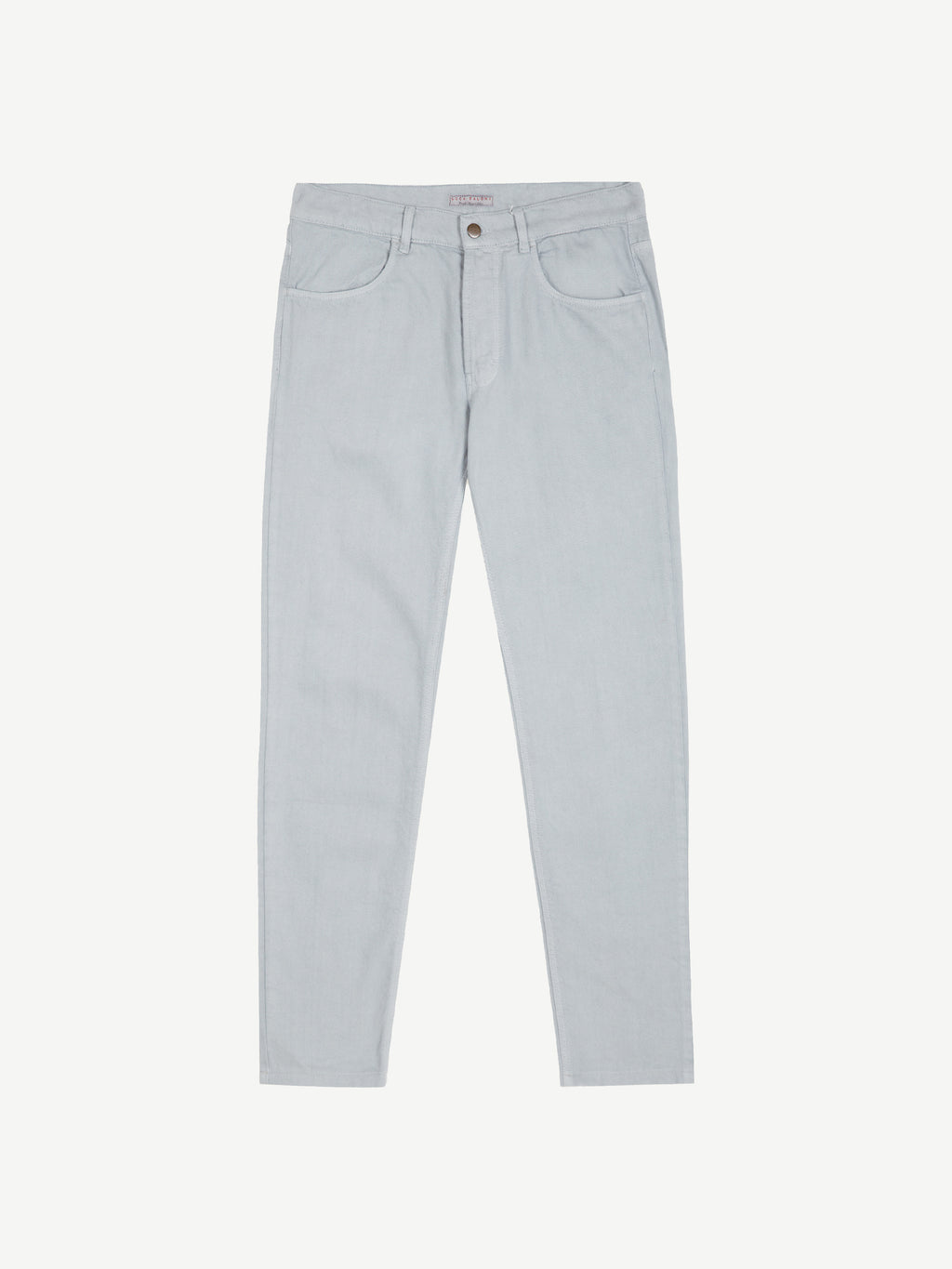 Luca Faloni Denim Jeans - Light Grey - view 5