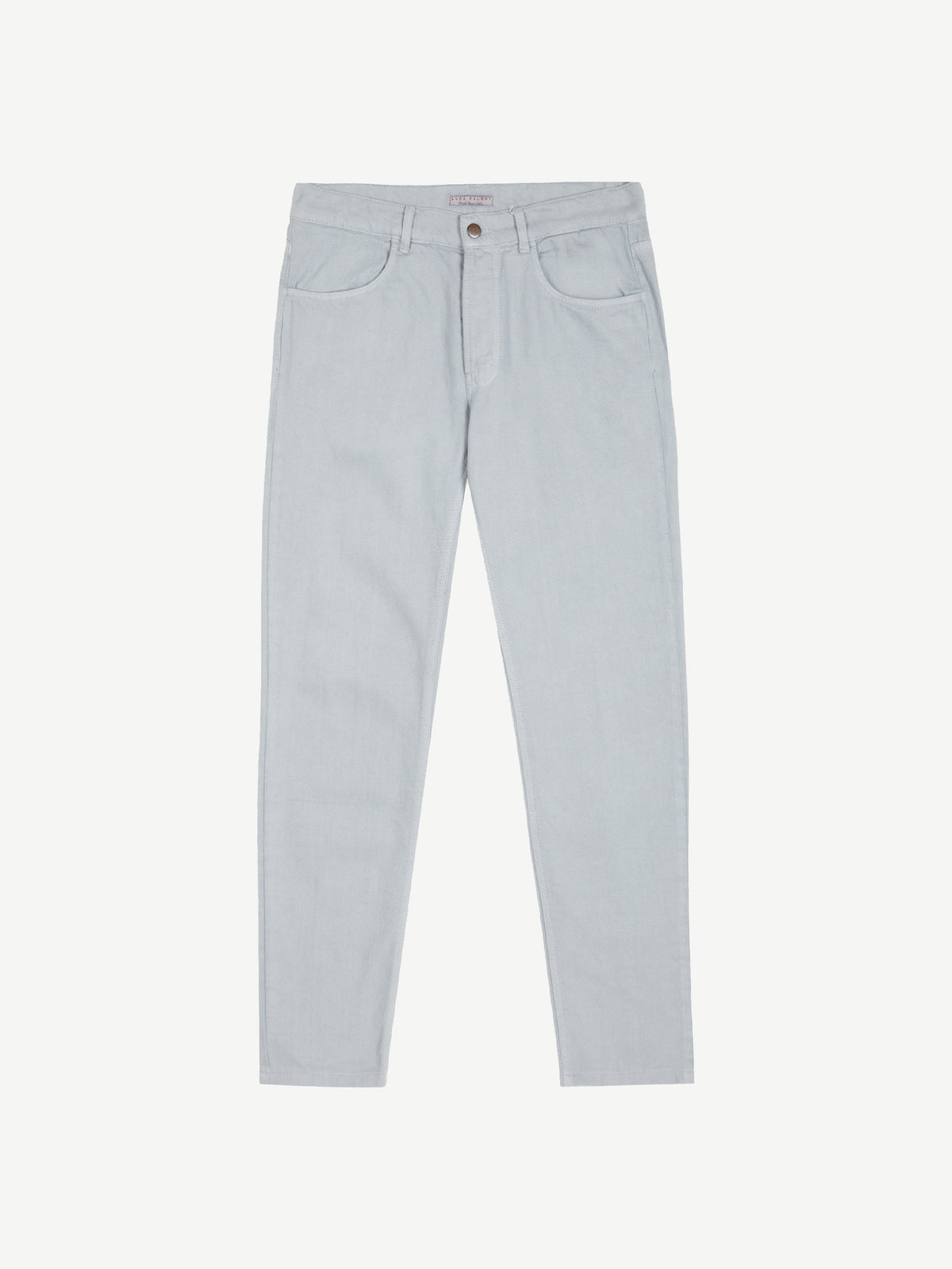 Luca Faloni Denim Jeans - Light Grey - view 5