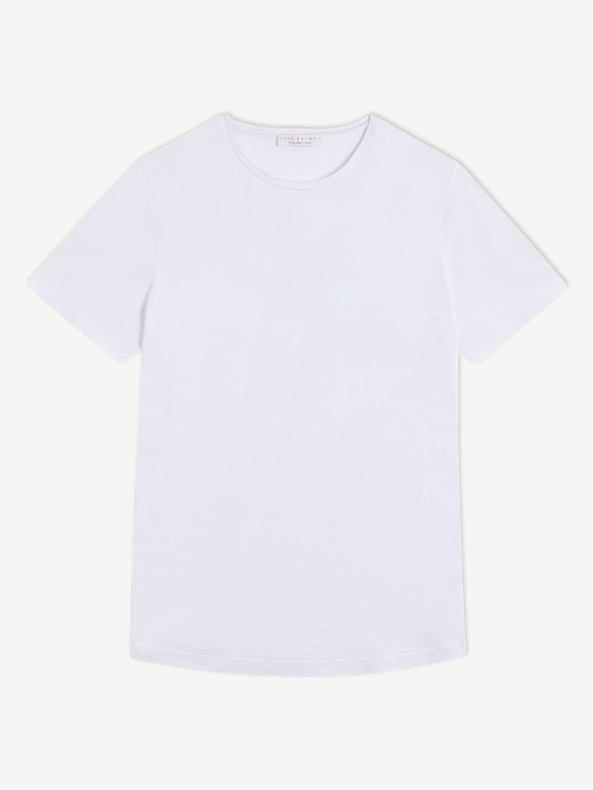 Luca Faloni Silk-Cotton T-Shirt - White - view 5
