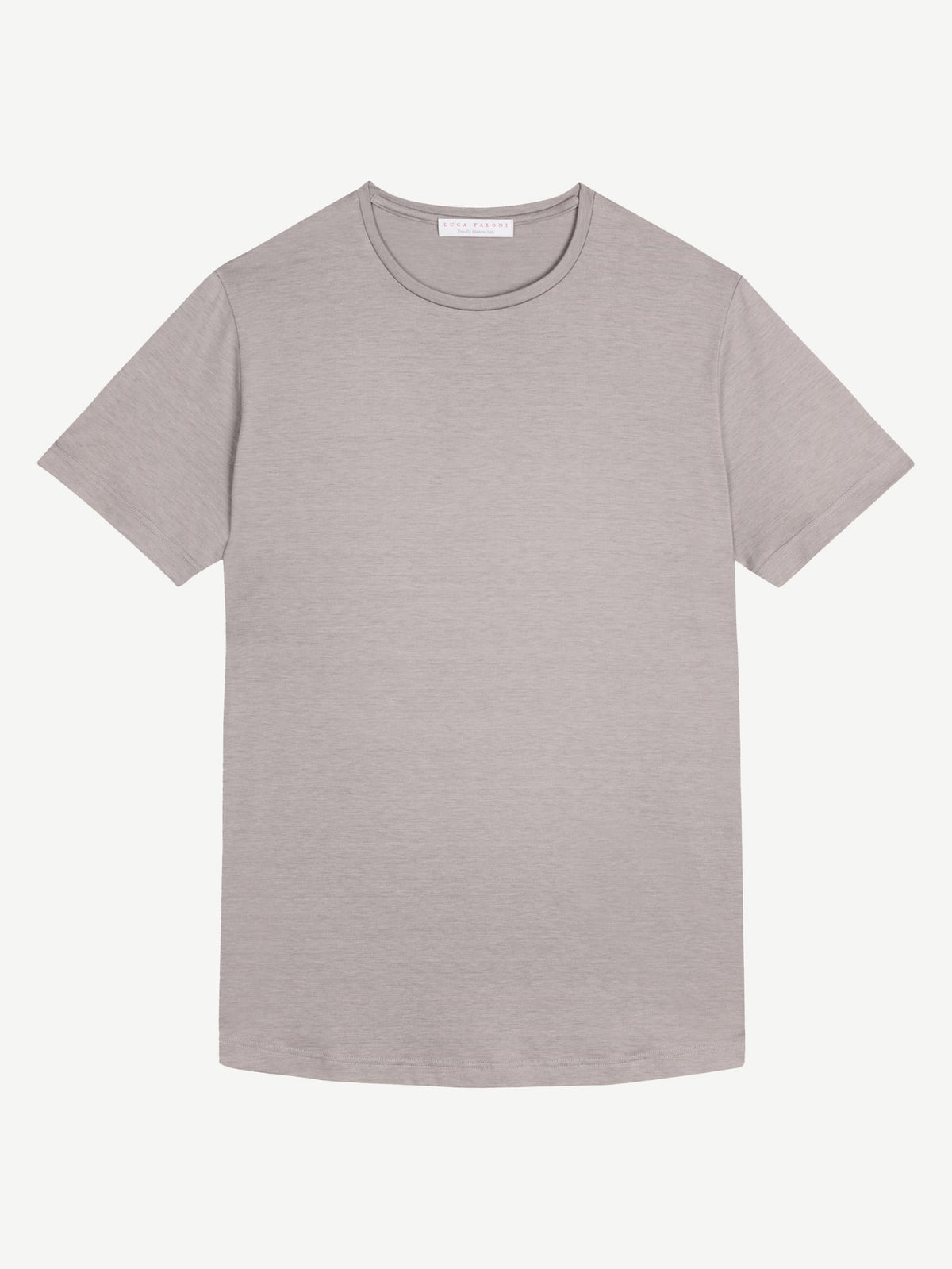 Luca Faloni Silk-Cotton T-Shirt - Nocciola Brown - view 5