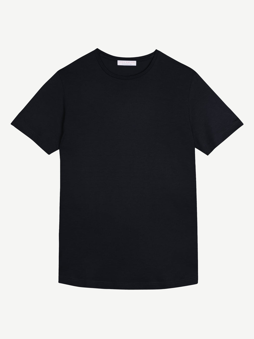 Luca Faloni Silk-Cotton T-Shirt - Black - view 5