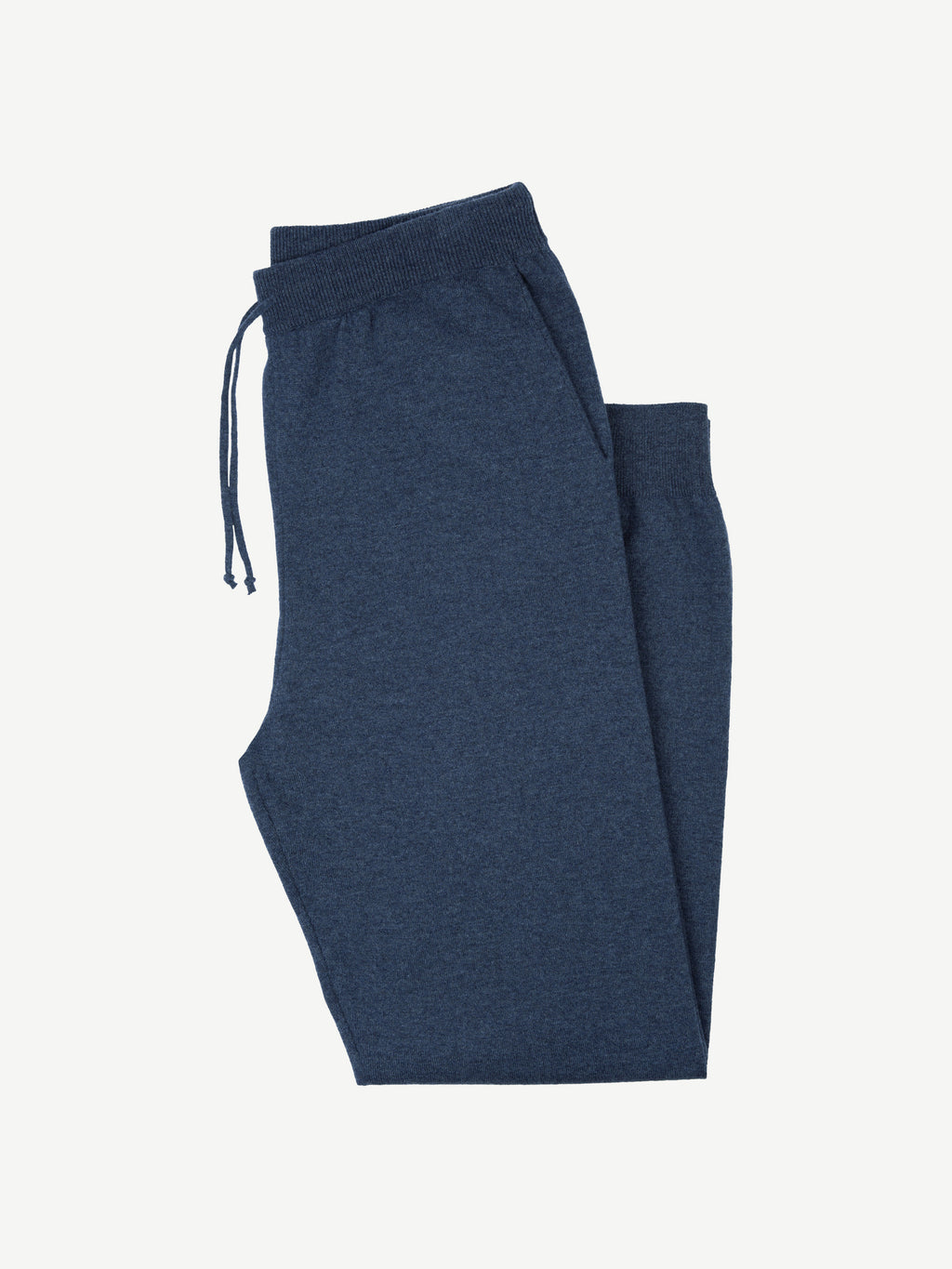 Luca Faloni 2-Ply Cashmere Joggers - Atlantic Blue - view 5