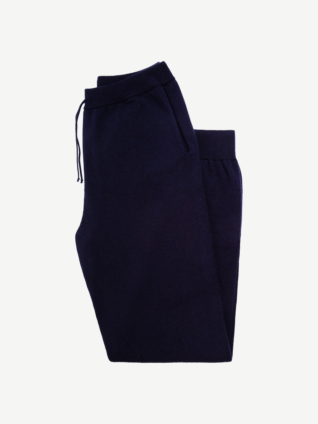 Luca Faloni 2-Ply Cashmere Joggers - Midnight Blue - view 5