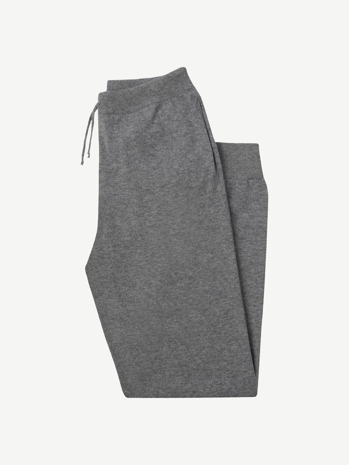Luca Faloni 2-Ply Cashmere Joggers - Dolomiti Grey - view 5