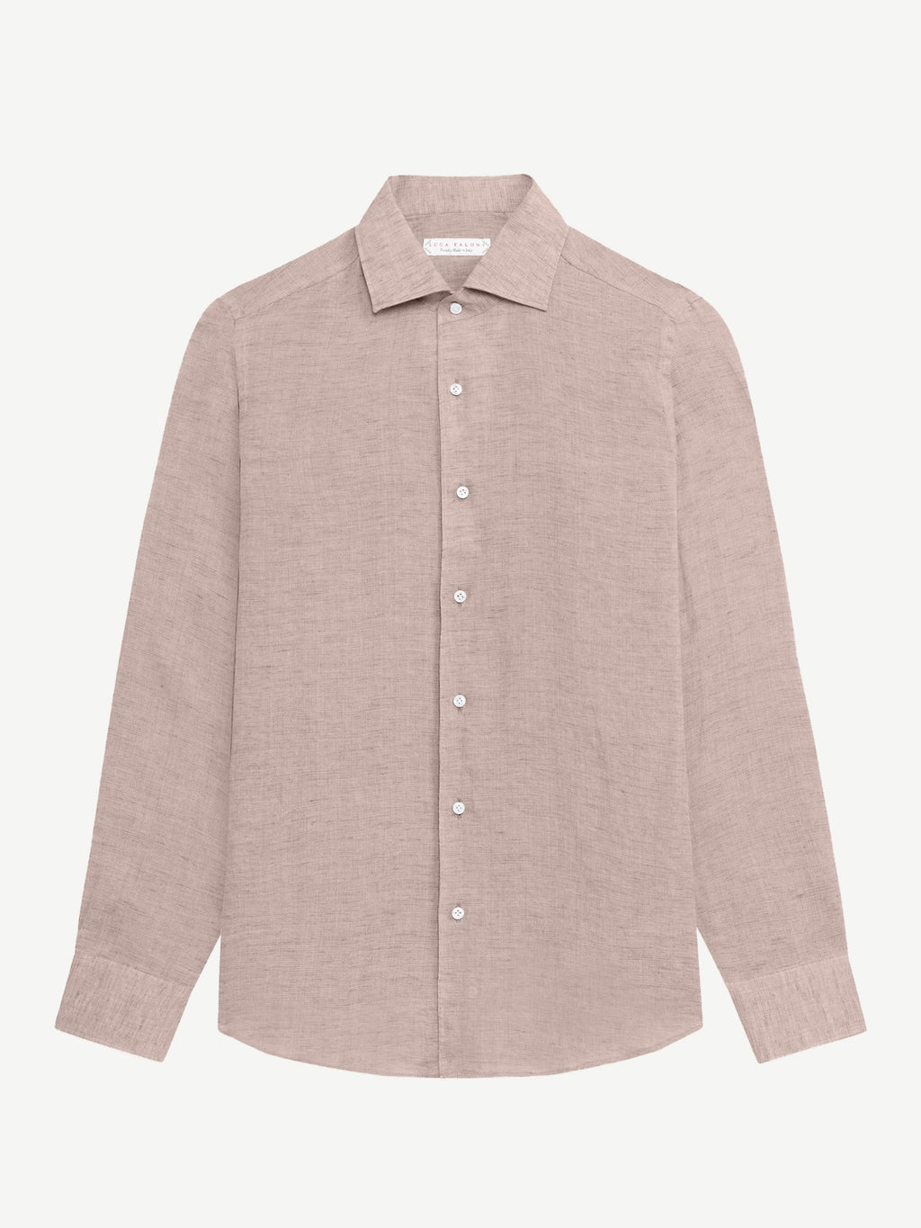 Luca Faloni Linen Portofino Shirt - Nocciola Brown - view 5