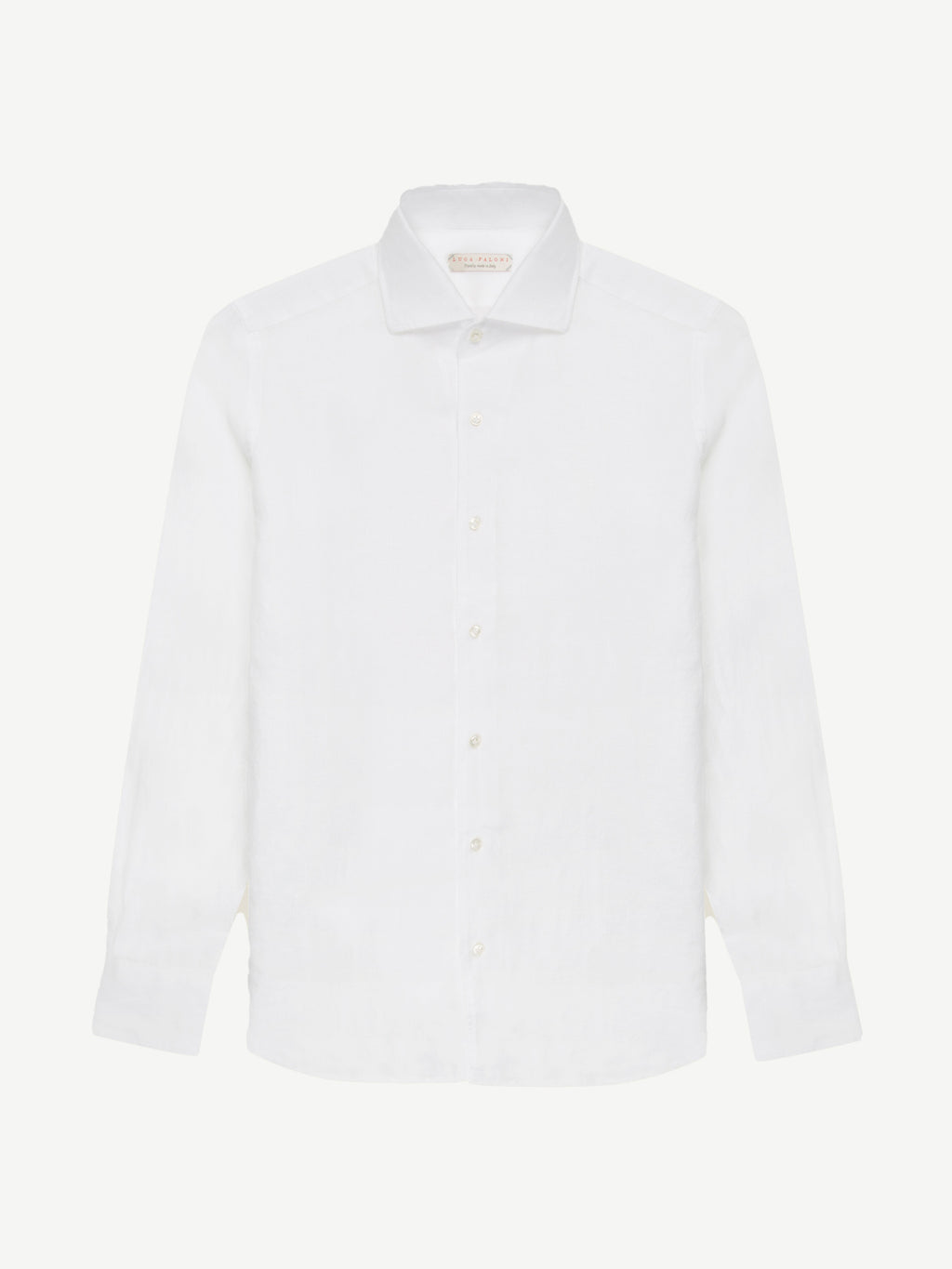 Luca Faloni Linen Portofino Shirt - White - view 5