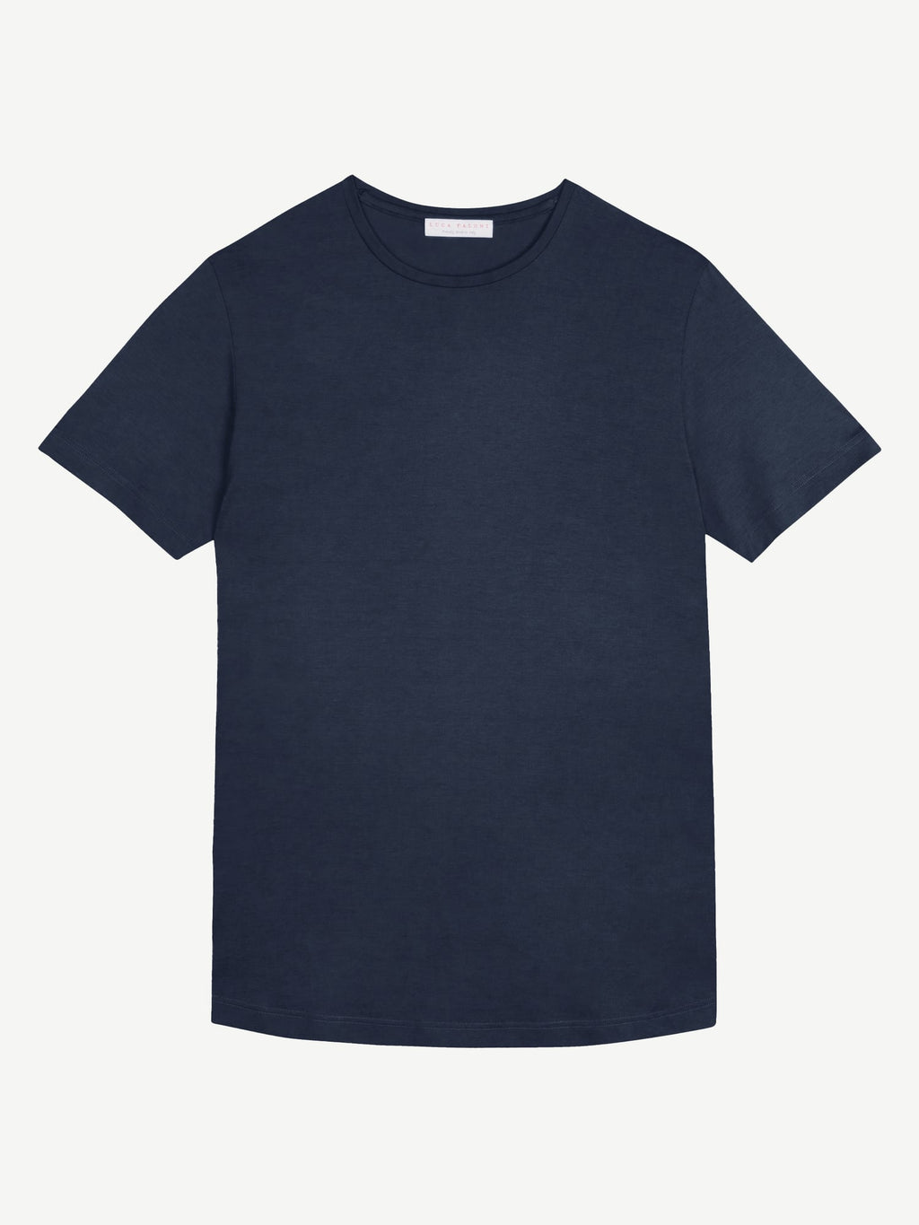 Luca Faloni Cashmere-Cotton T-Shirt - Midnight Blue - view 5